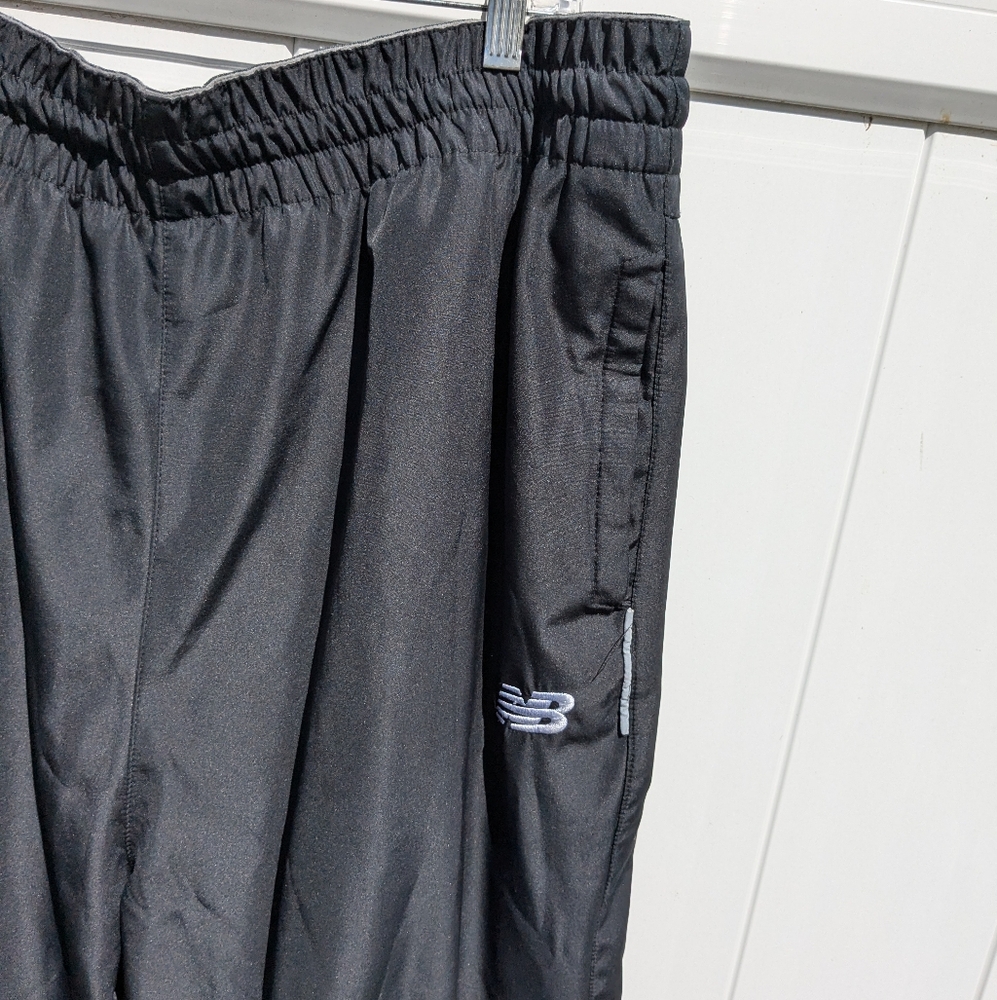 New Balance Men's Black Pull On Elastic Waist Lined Sweatpants Size 3X Hockey